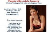 Recital Pianista Milica Jelača Jovanović