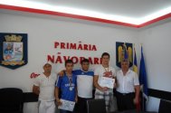 Pugilişti năvodareni, premiaţi de Primărie