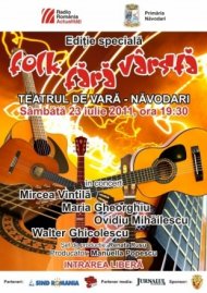 Folk, pe scena Teatrului de vară din Năvodari