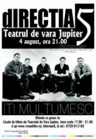 Concert Directia 5 în Jupiter