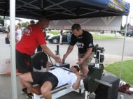 Concurs de împins cu haltera la Năvodari