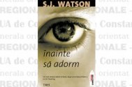 Înainte să adorm - S.J. Watson
