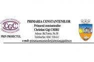 Comunicat de presaPrimăria constănţenilor 