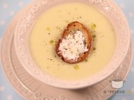 Supa crema de praz si cartofi