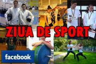 Intră pe Facebook, la ZIUA DE SPORT!