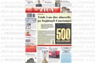 ZIUA de Constanta, format PDF, pagina 1 editia din 31 octombrie 2012 