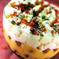 Şarlotă cu fructe confiate 