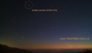 Spectacol pe cer Cometa Pan-STARRS devine vizibilă din România. Iată cum o puteţi vedea!