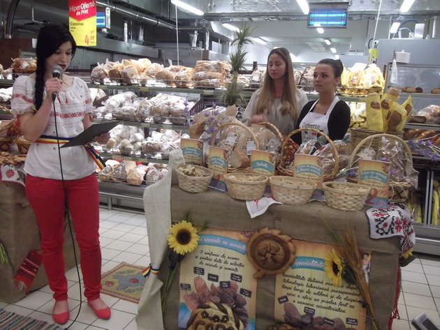 bagheta rustica vedeta la sarbatoarea painii cora a expus spre degustare 30 de specialitati din paine