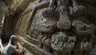 Descoperire „extraordinară” Arheologii au găsit o sculptură maya uriaşă