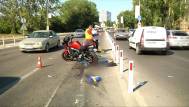 Accident rutier la intrare în stațiunea Mamaia!