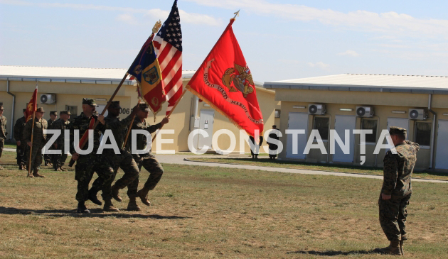 fotoreportaj demonstratie militara romano americana de manuit drapele 469782