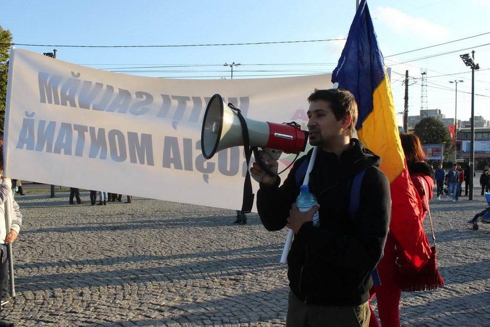 baricada verde la constanta un nou protest impotriva proiectului aurifer de la rosia montana 472199