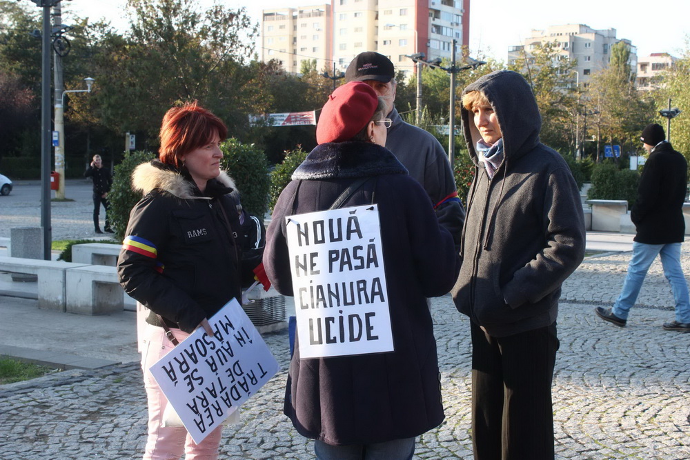 baricada verde la constanta un nou protest impotriva proiectului aurifer de la rosia montana 472199