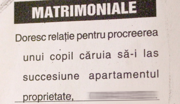 ziarul telegraf matrimoniale)