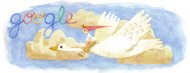 GOOGLE aduce un omagiu printr-un DOODLE pentru SELMA LAGERLÖF      