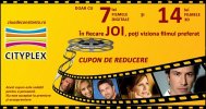 Cupon reducere cinema Cityplex Tomis Mall!        