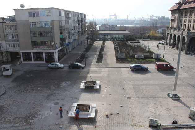 fotoreportaj piata ovidiu aproape modernizata uite cum arata 477171