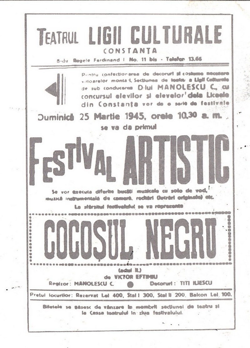 fotoreportaj fascinantele anunturi culturale ale constantei 477478