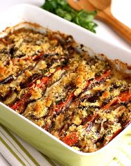 LauraAdamache.ro  Legume la cuptor cu crocant de pâine