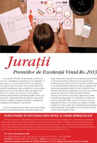 vinul.ro Juratii Premiilor de Excelenţă Vinul.Ro 2013