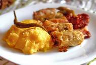 Rețete ideale pentru masa de Crăciun  Sarmale in foi de varză cu afumatură