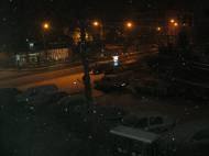 A venit iarna în Constanța Ninge de o oră         