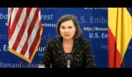  Discursul asistentului pentru afaceri europene şi eurasiatice al Secretarului de stat al SUA, Victoria Nuland (video) 