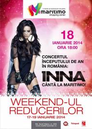 Inna cântă la Maritimo Shopping Center!