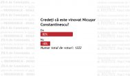 Sondaj de opinie Ce părere au constănţenii despre (ne)vinovăţia lui Nicuşor Constantinescu