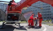 UPDATE - Intervenţie în comuna Peştera Un pacient cu probleme cardiace, preluat de elicopterul SMURD         