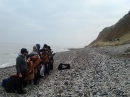 Migranţi somalezi şi sirieni găsiţi pe plaja din Vama Veche