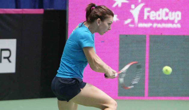 Simona Halep a disputat al doilea meci la intrecerea din Qatar