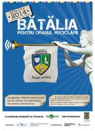 Municipiul Constanța s-a alăturat „bătăliei” pentru titlul de „Orașul Reciclării 2014”