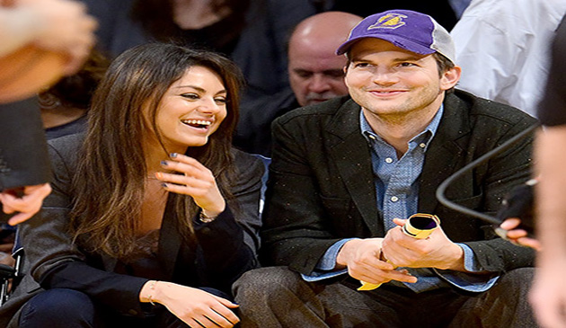 ashton kutcher, mila kunis, logoditi