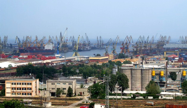 accident munca, port constanta