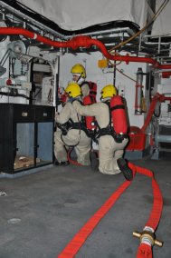 S-a încheiat cursul de pregătire destinat şefilor de echipaje din Forţele Navale