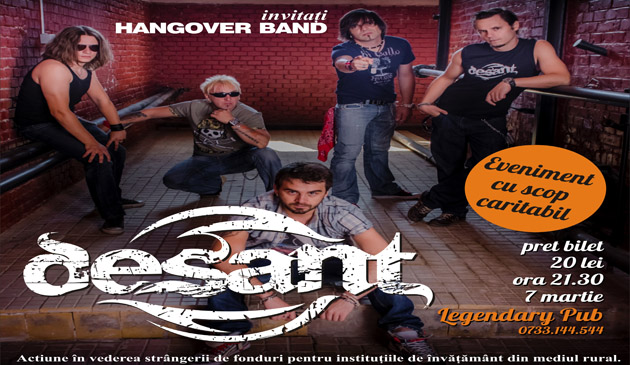 concert, desant, constanta, legedary pub, evenimen caritabil