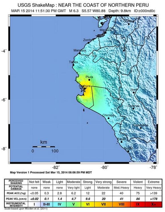 cutremur puternic peru
