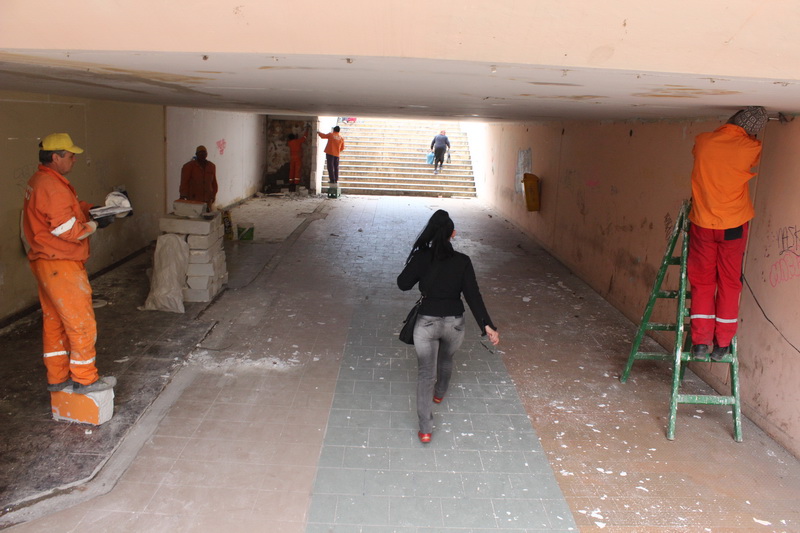 campania ziua de constanta da rezultate confort urban igienizeaza pasajul de la tomis mall galerie foto