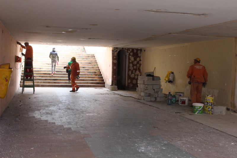 campania ziua de constanta da rezultate confort urban igienizeaza pasajul de la tomis mall galerie foto