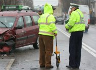 Accident pe strada Nicolae Filimon, zona peco Lukoil 