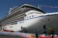 Nava de croazieră „Riviera“ în Portul Constanţa 