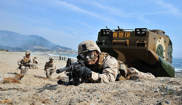 armata, exercitiu militar, sua, coreea de sud