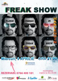 Florin Piersic Jr. face „Freak Show” la Constanţa