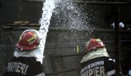 Incendiu la o clădire dezafectată din municipiul Constanţa