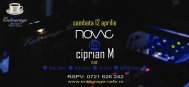 Dj Novac și Ciprian M la Entourage Cafe