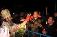 Lumina sfântă a fost aprinsă la Ierusalim