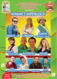 La Năvodari se petrece Serbare câmpenească de 1 Mai   