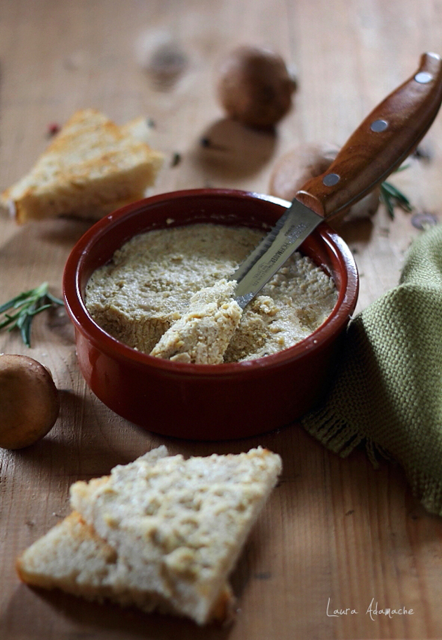 lauraadamache.ro, pate de ciuperci, aperitiv